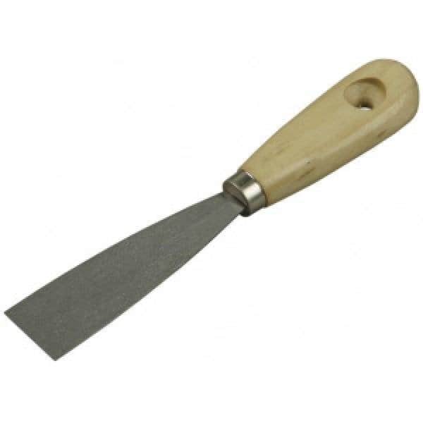 Шпательная лопатка с деревянной ручкой 30мм *