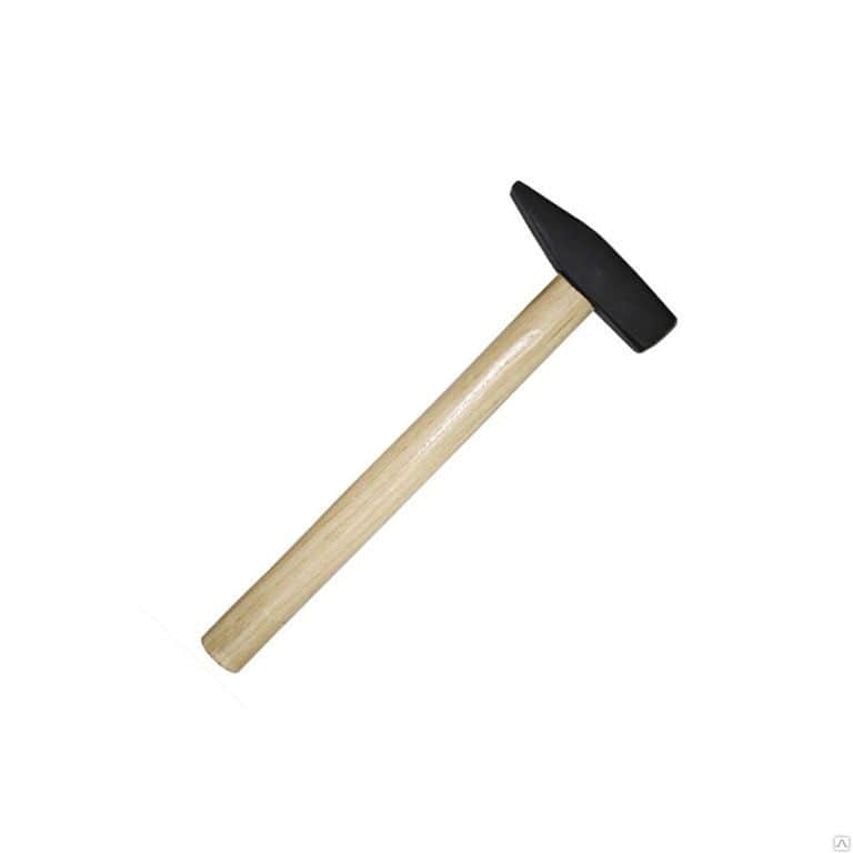 Молоток с деревянной ручкой Стандарт(0.3кг) БИБЕР *