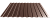 Профилированный лист С-8 коричневый 2000х1200х0,35 мм RAL 8017