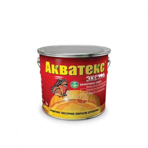 Пропитка для дерева Акватекс-Экстра  3л белый *