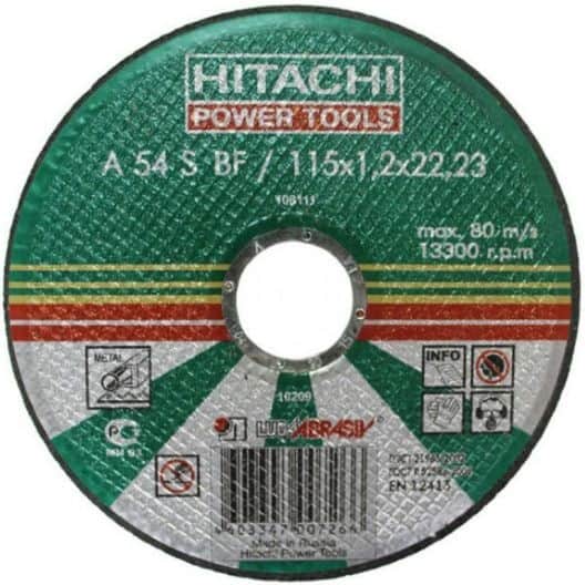 Круг отрезной по металлу 230х2х22мм HITACHI *