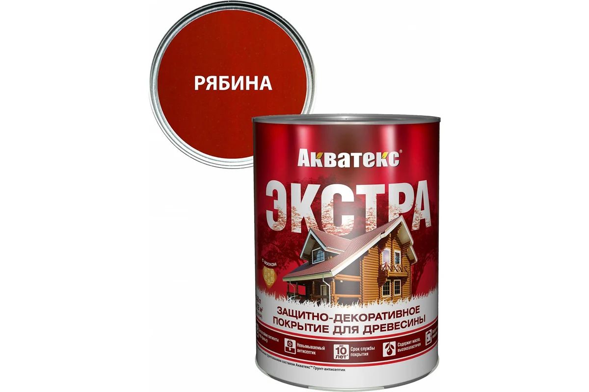 Пропитка для дерева Акватекс-Экстра  0,8л тик