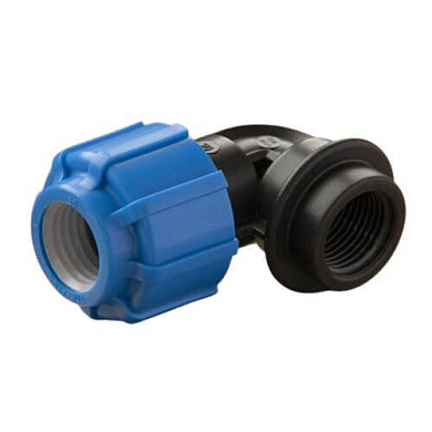 Отвод 90° ПНД с ВР 25х1/2"