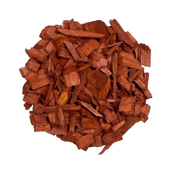 Щепа декоративная хвойная (коричневая), мешок 60л
