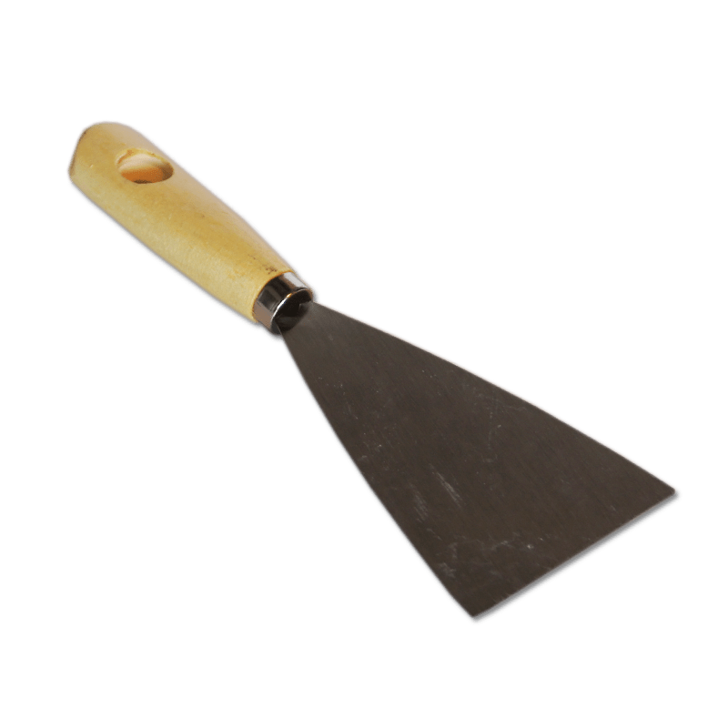 Шпательная лопатка с деревянной ручкой 25мм *