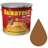 Пропитка для дерева Акватекс-Экстра 10л тик *