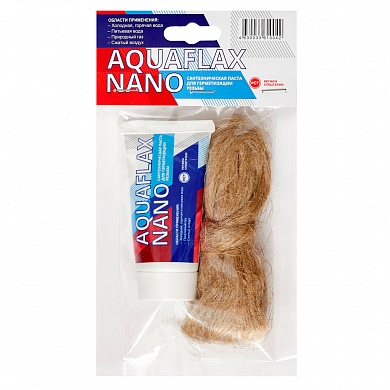 Набор Паста 80г +Лен 20г AQUAFLAX NANO
