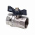 Кран шаровый бабочка 3/4" г-г AQualink