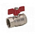 Кран шаровый бабочка 1/2" г-г AQualink