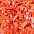 Щепа декоративная хвойная (оранжевая), мешок 60л